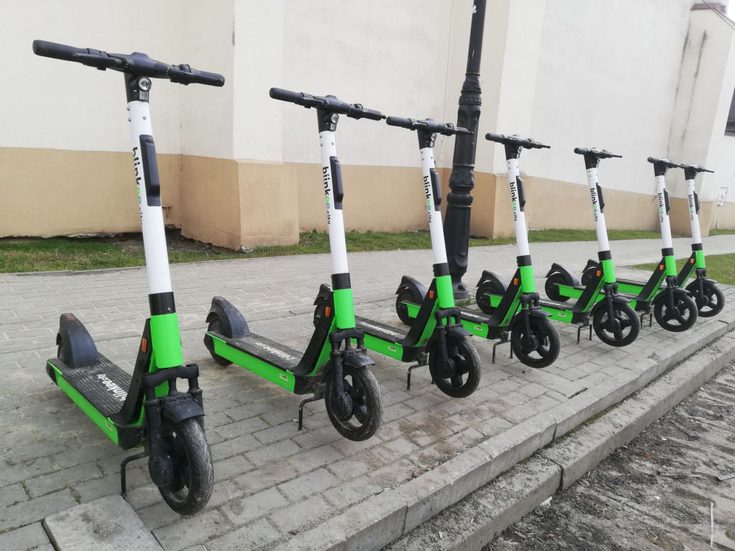 Hulajnogi elektryczne firmy Bolt