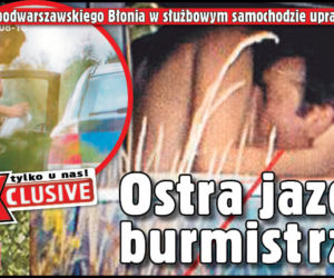 Ostra jazda burmistrza