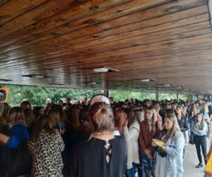 Szał fanek Dawida Kwiatkowskiego w Krakowie