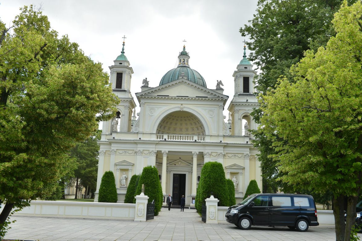 Aktor Włodzimierz Bednarski. Pogrzeb