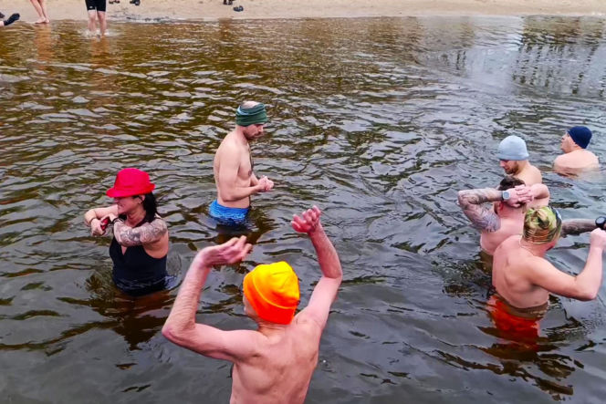 Szczecińskie morsy powitały 2026 rok