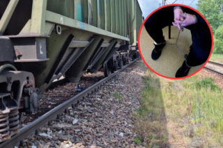 Odczepił wagon, uszkadzał infrastrukturę kolejową. 40-latek zatrzymany