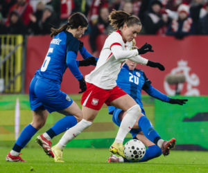 Polska - Słowenia: Najwierniejsi kibice wspierali reprezentację Polski kobiet. Dużo zdjęć z Gdańska