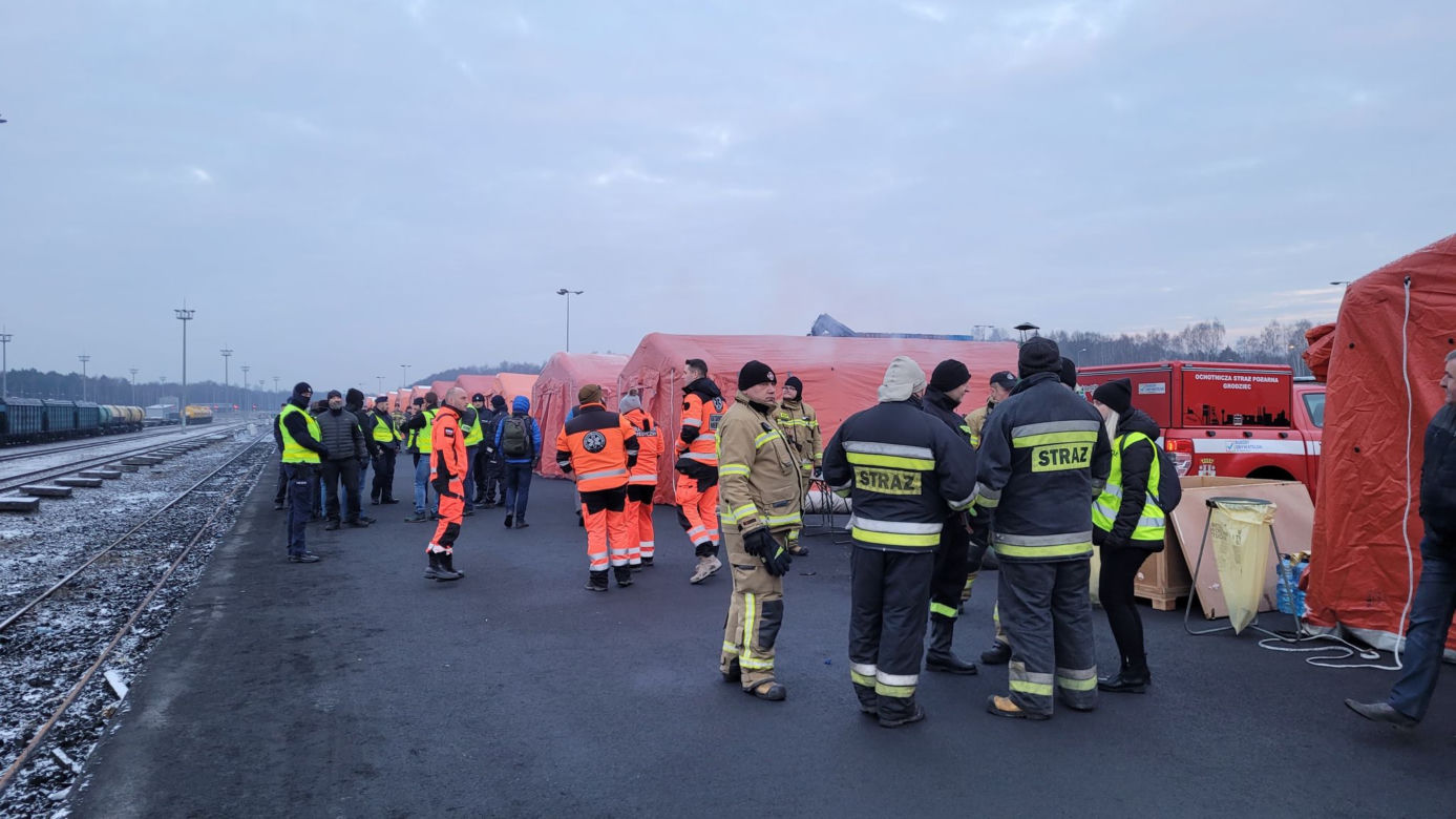 1,5 tys. uchodźców z Ukrainy przyjechało specjalnym pociągiem na Śląsk