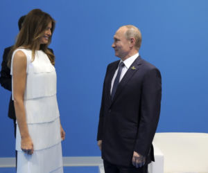 Putin podrywał Melanię