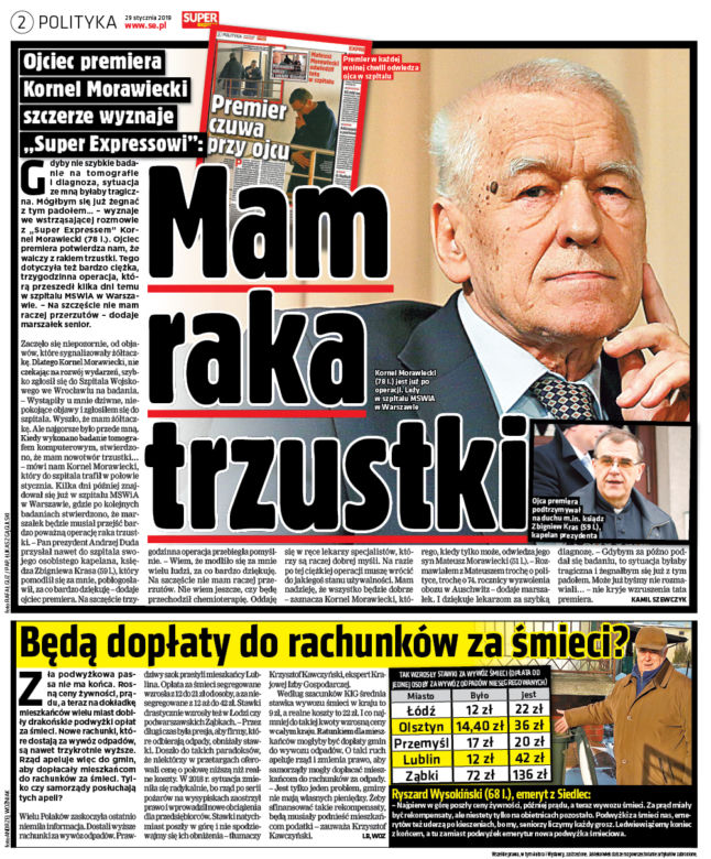 Mam nadzieje że tata z tego wyjdzie