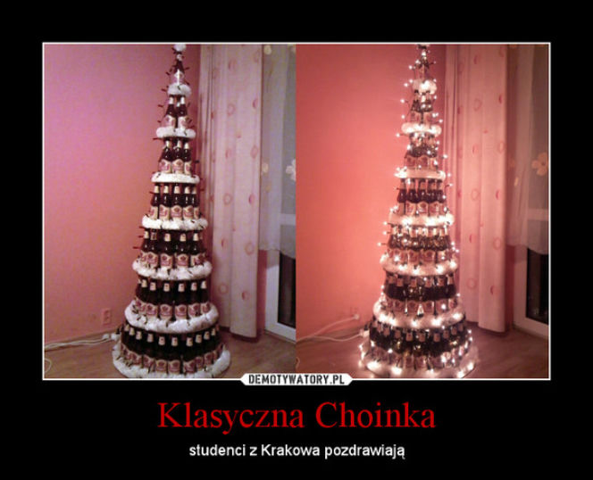Choinka po kosztach, czyli Polak potrafi!