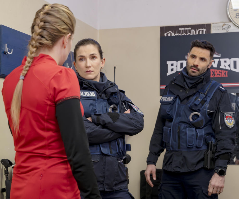 Policjantki i Policjanci, odcinek 1379: skrywane od dawna emocje między Natalią a Markiem nagle wybuchają