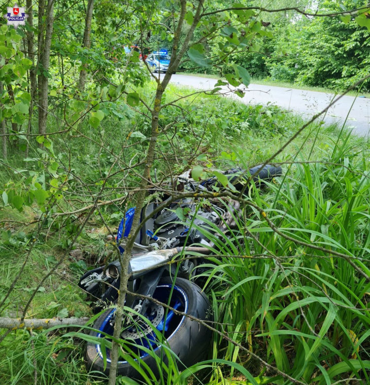 Leopoldów: Śmierć motocyklisty. 24-latek zginął na miejscu