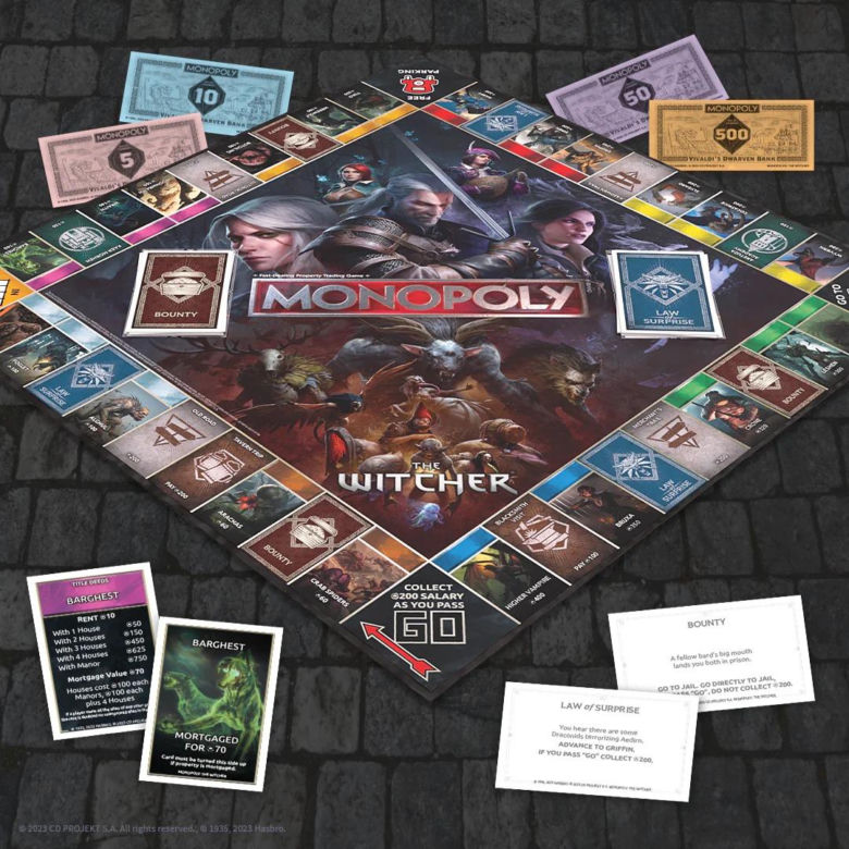 Wiedźmin: Monopoly The Witcher! Na tę grę czekaliśmy od lat! [ZDJĘCIA]
