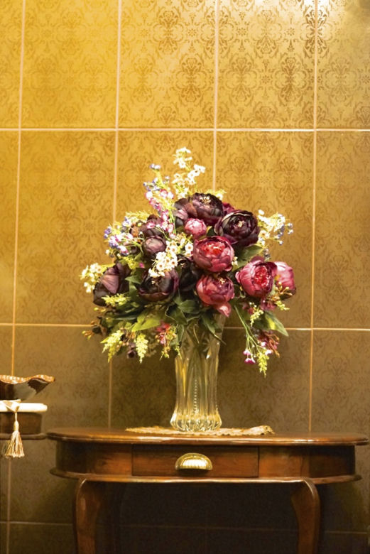 Bukiet w starym stylu - peonie