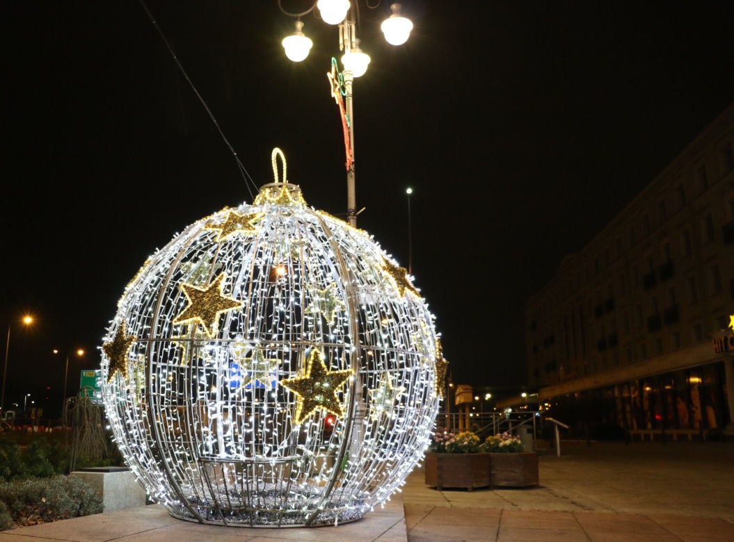 Kielce iluminacje świąteczne 2020
