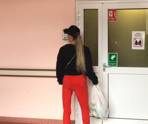 Roxi Gąska odwiedza Jacka w szpitalu