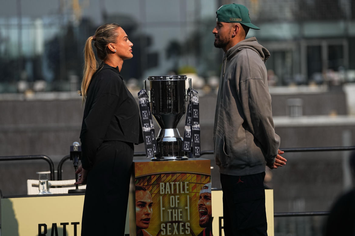 Aryna Sabalenka i Nick Kyrgios, bitwa płci
