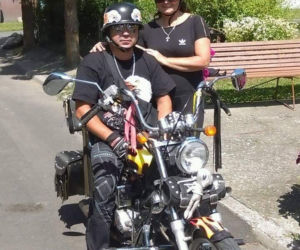 Pogrzeb Janusza motocyklisty