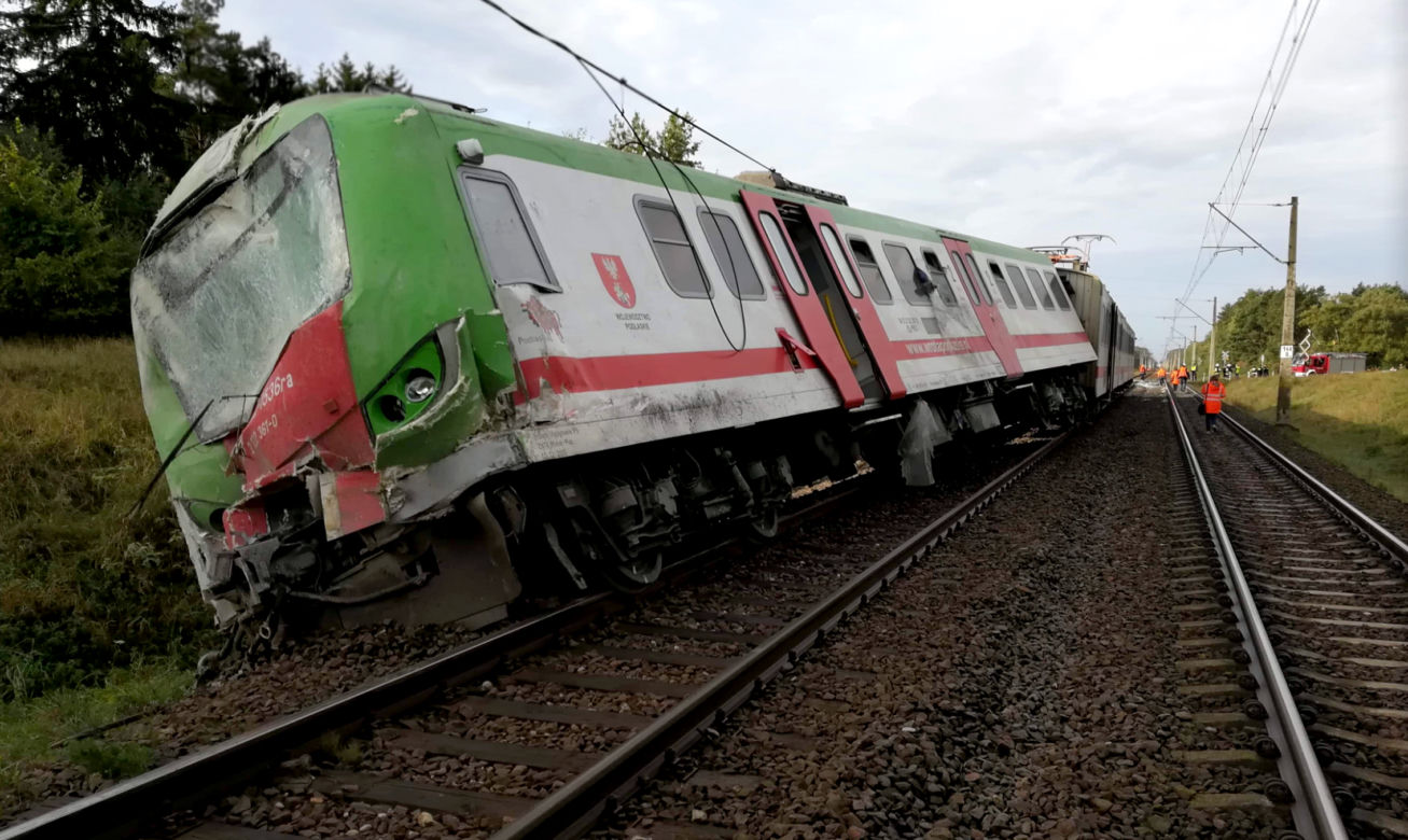 Pociągiem podróżował ok. 40 osób