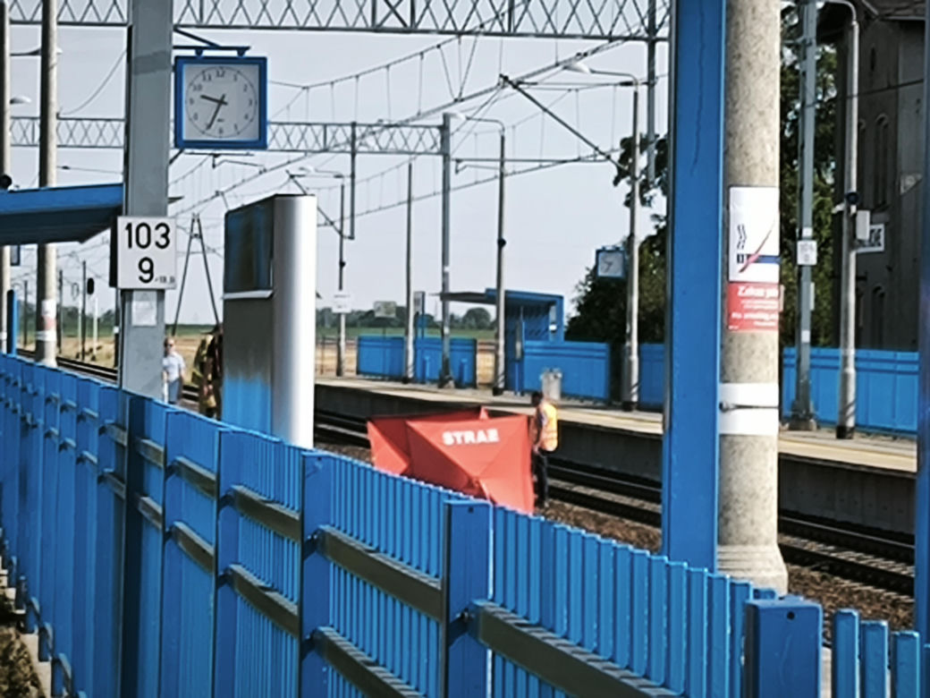 Śmiertelny wypadek na torach w Lipinie