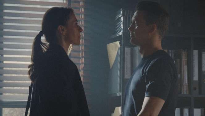 M jak miłość odc. 1896. Martyna (Magdalena Turczeniewicz), Jakub Karski (Krzysztof Kwiatkowski)