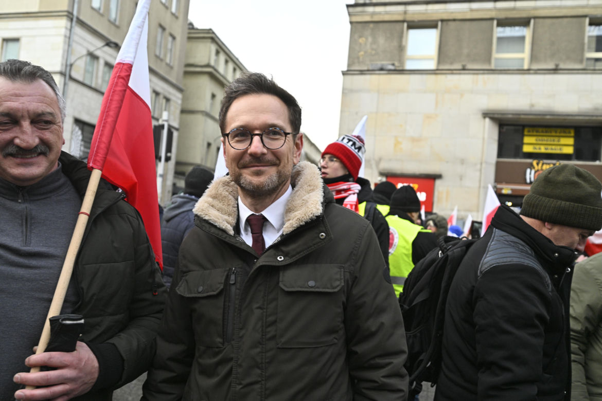 Protest rolników w Warszawie (3.01.2025)