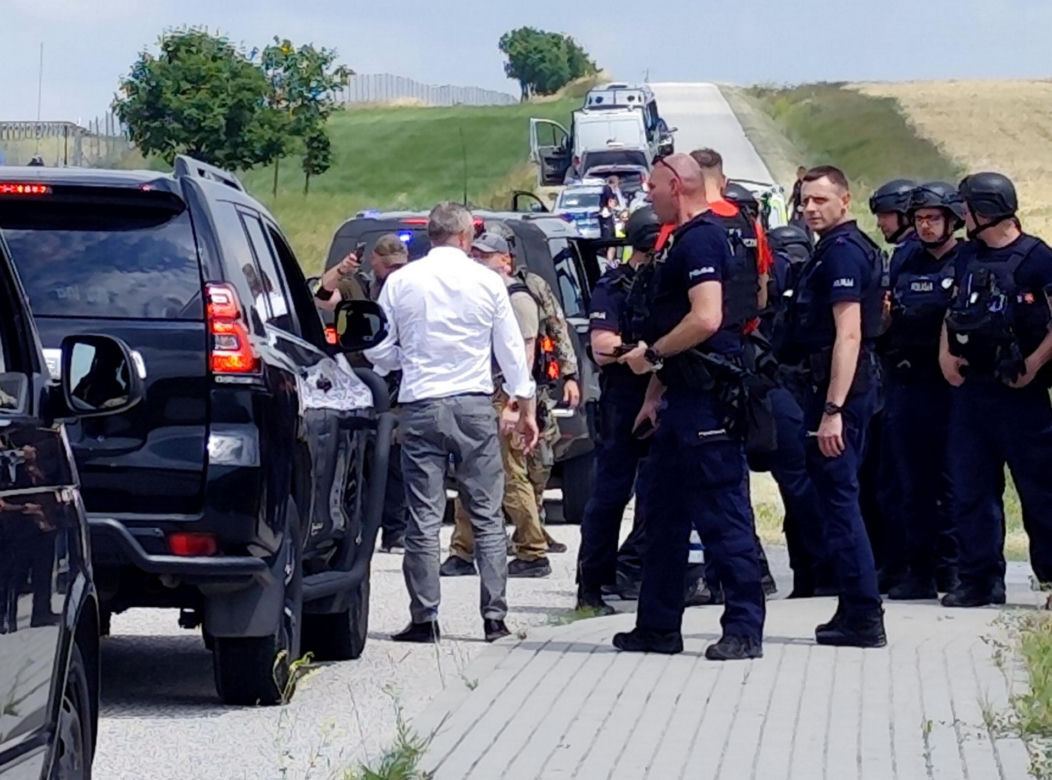 Zatrzymanie Dariusza R. po zbrodni w Mierzawie