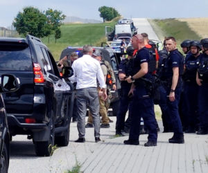 Zatrzymanie Dariusza R. po zbrodni w Mierzawie