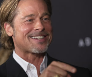 Brad Pitt na pokazie filmu Ad Astra