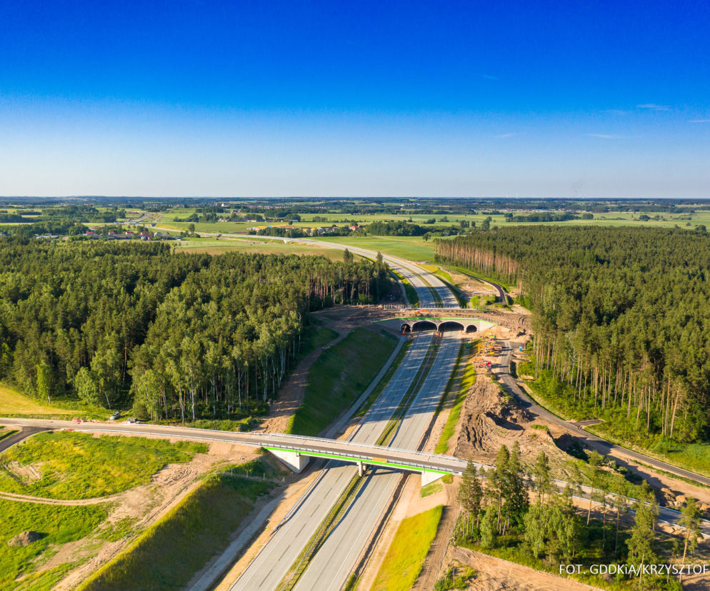 Via Baltica - droga ekspresowa S61. Kierowcy jeżdżą już odcinkiem Stawiski-Szczuczyn [FOTO]