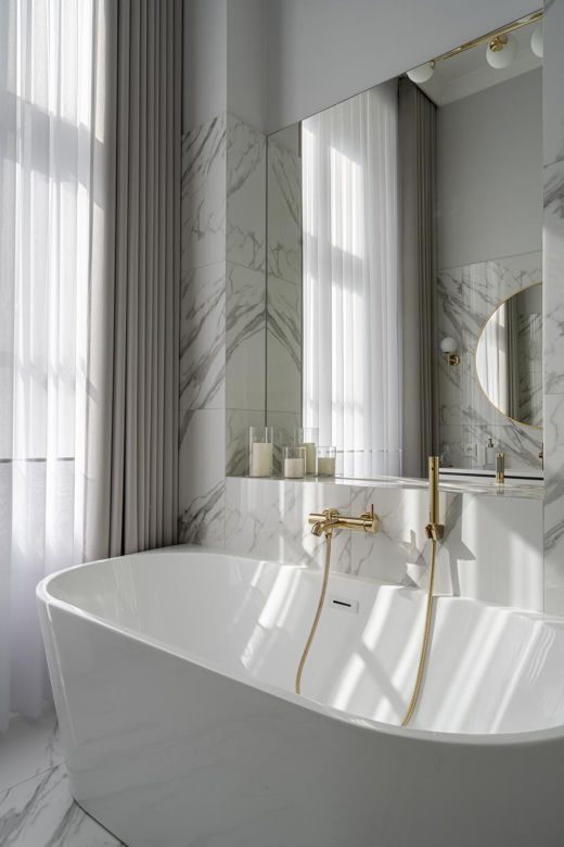 Mieszkanie w stylu modern classic