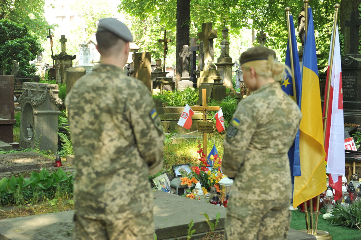 Daniel Sztyber w Ukrainie wyszkolił wielu tamtejszych żołnierzy