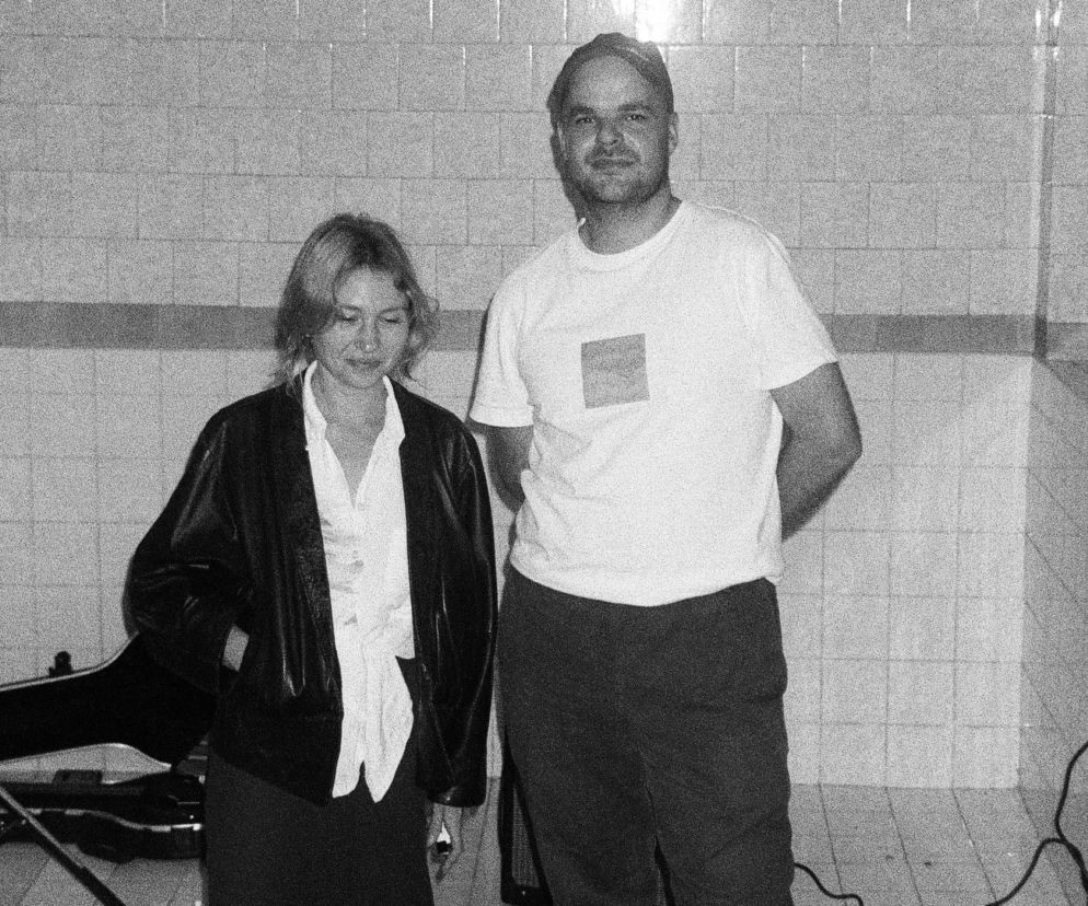 Katarzyna Dębska i Jerzy Mączyński w basenie SAUNY