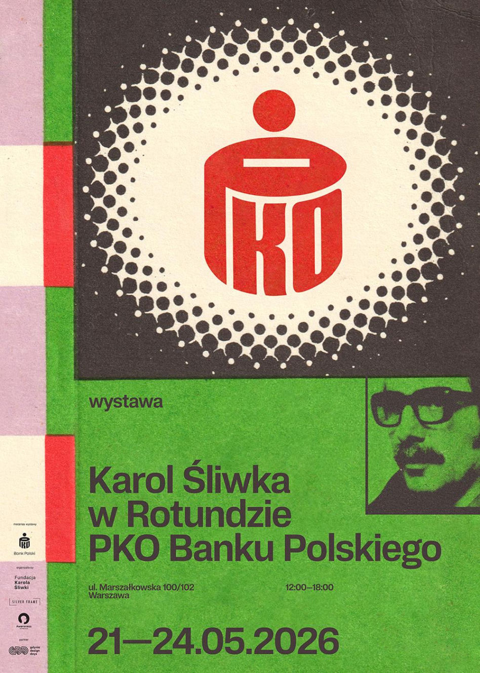 Karol Śliwka - logo PKO, Wydawnictwa Szkolne, Biblioteka Narodowa