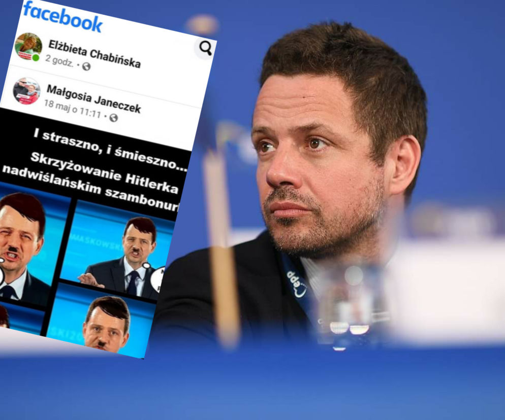 Wybory prezydenckie 2020. Rafał Trzaskowski jako HITLER