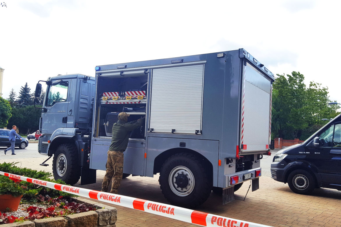 Atak terrorystyczny w Urzędzie Marszałkowskim w Rzeszowie? To tylko ćwiczenia