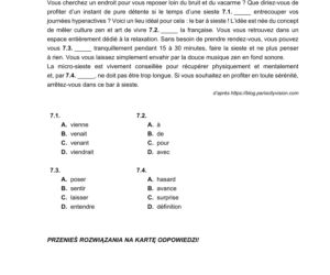 Matura 2022: francuski rozszerzony. Arkusze CKE, pytania, zadania, poziom rozszerzony 