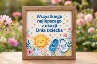 Fajna kartka na Dzień Dziecka