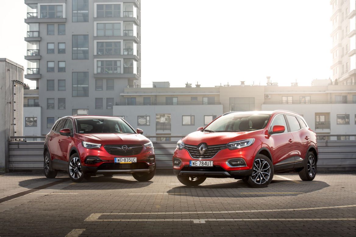 Renault Kadjar TCe 140 FAP vs Opel Grandland X 1.5 Diesel 130 KM Start/Stop AT8