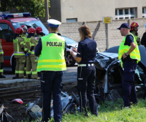 Wypadek w Pleszewie. Nie żyje jedna osoba [ZDJĘCIA]