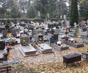 Cmentarz w Szczecinku. Pogrzeb noworodka