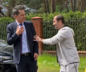 Na dobre i na złe po wakacjach 2021: Andrzej Falkowicz (Michał Żebrowski), Bolek (Sławomir Zapała)