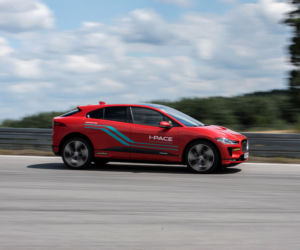 Jaguar I-Pace na Autodromie Jastrząb