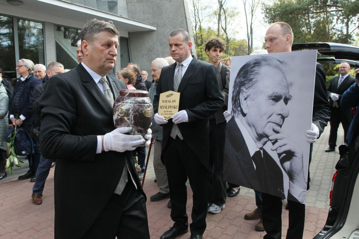 Pogrzeb Wiesława Myśliwskiego