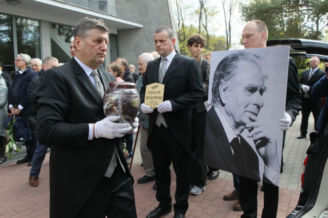 Pogrzeb Wiesława Myśliwskiego