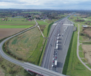 Korek-gigant na autostradzie A4 w Małopolsce