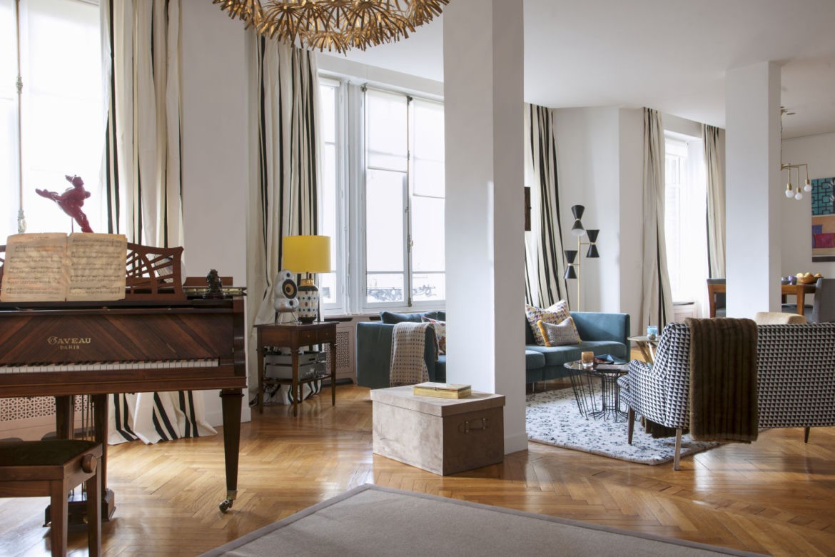Apartament w paryskiej kamienicy