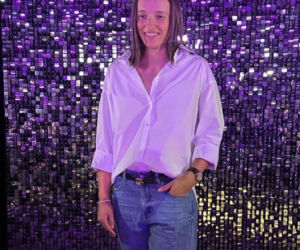 Iga Świątek na Players Party