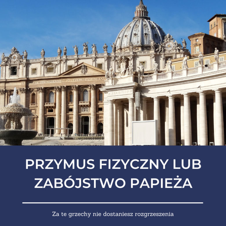 Za te grzechy nie dostaniesz rozgrzeszenia od księdza