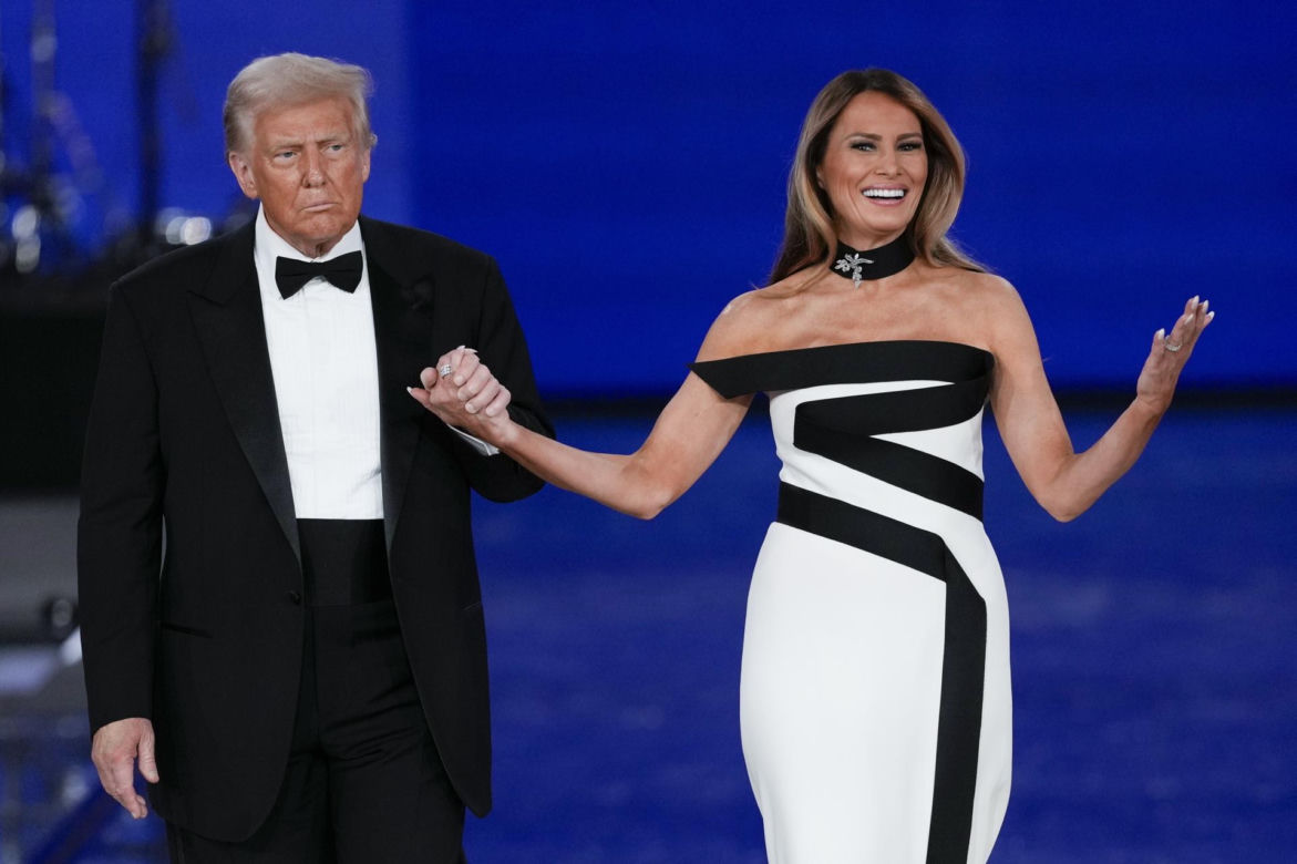 Pierwszy taniec pierwszej pary! Tak Donald Trump i Melania świętowali zaprzysiężenie