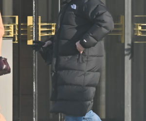 Marek Kondrat z żoną i córką w Warszawie