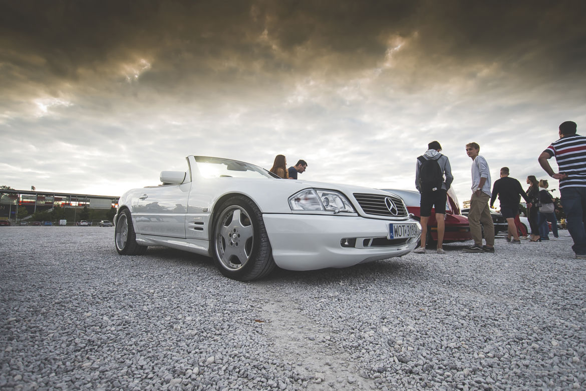 Spotkanie Youngtimer Warsaw pod PGE Narodowym