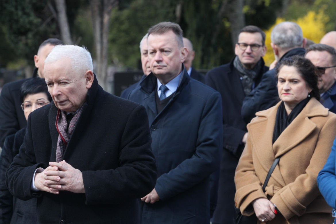 Kaczyński uczcił pamięć ofiar katastrofy smoleńskiej